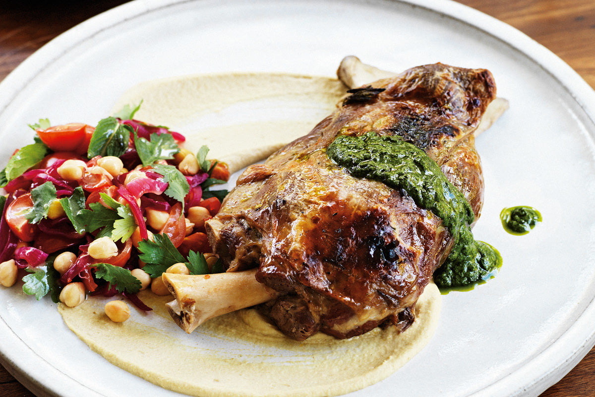 Lamb, Mint Salsa