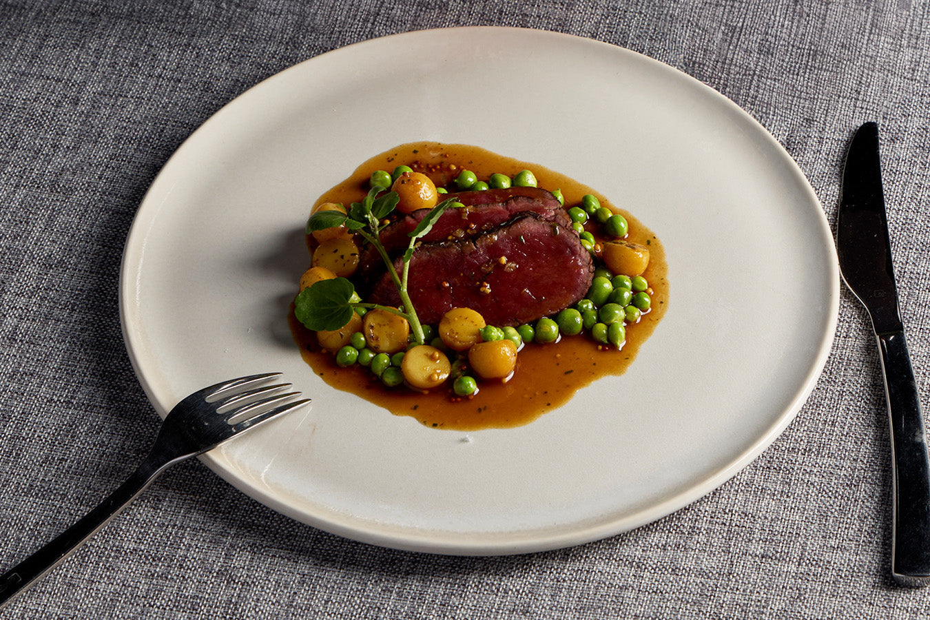 Esmay Venison, Bone Marrow Jus