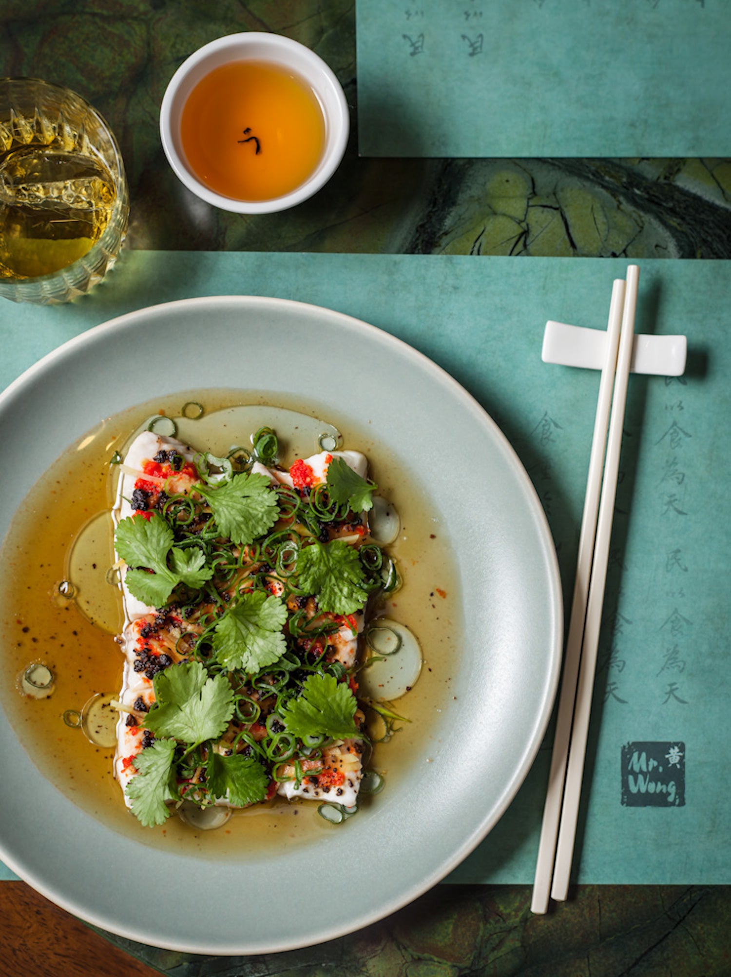 Steamed Fish Fillets, Black Bean, Chilli, Shaoxing