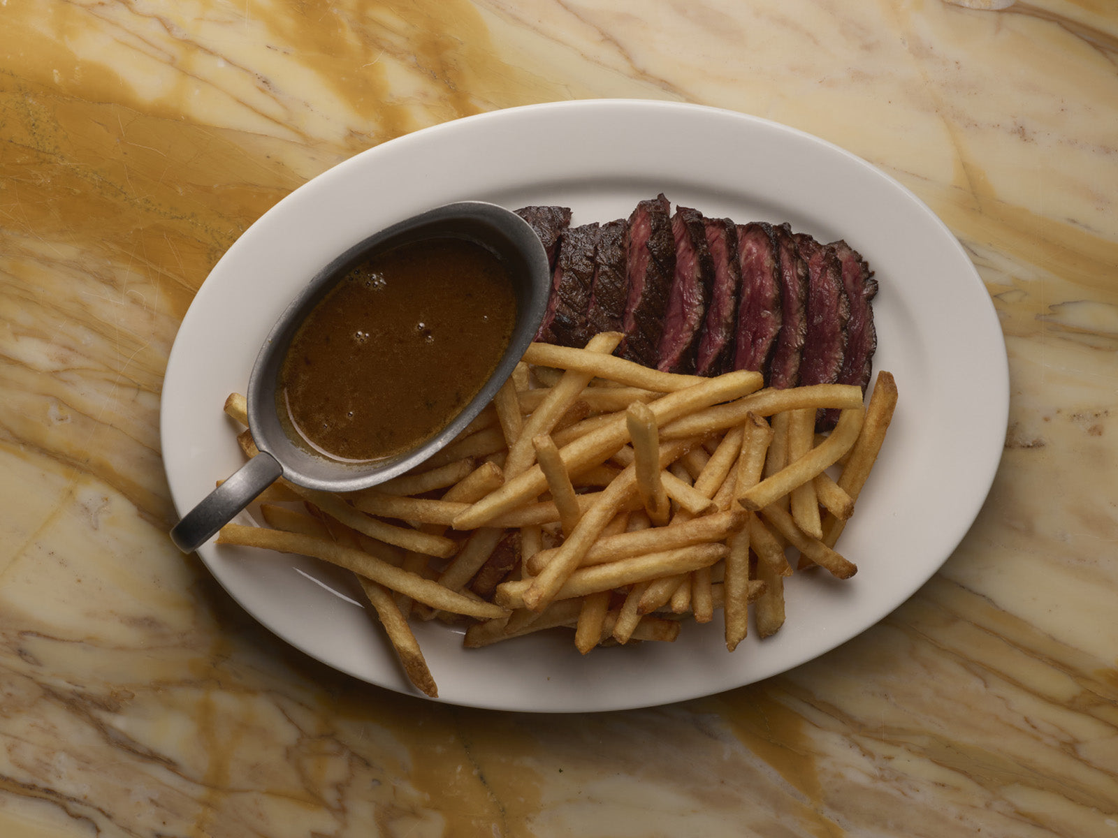 Steak Frites, Sauce Au Poivre