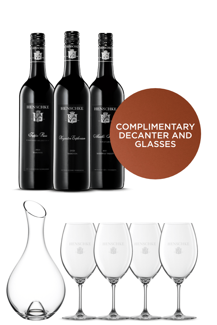 The Barossa Legacy Collection Plumm Glassware & Decanter Offer
