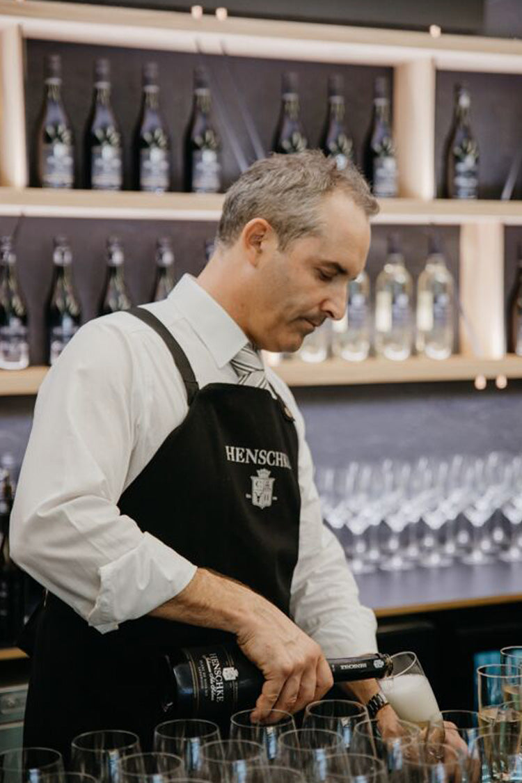 Henschke Full Length Cross Back Canvas Apron