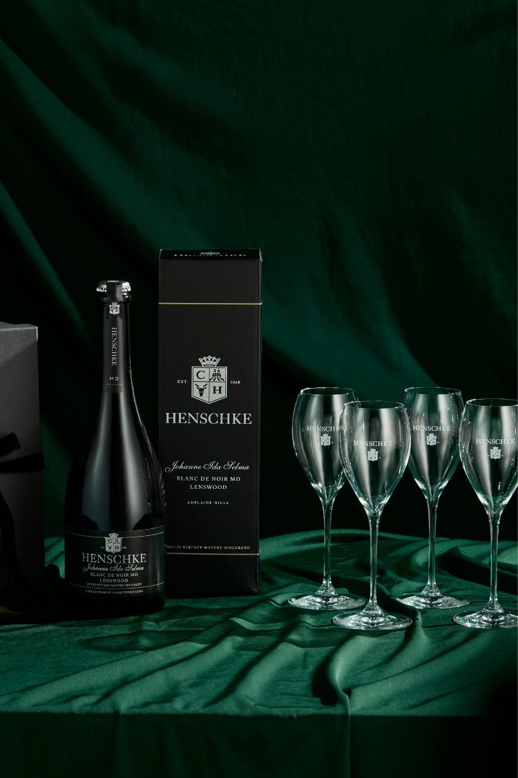 Johanne Ida Selma Blanc de Noir and Plumm Glassware Set