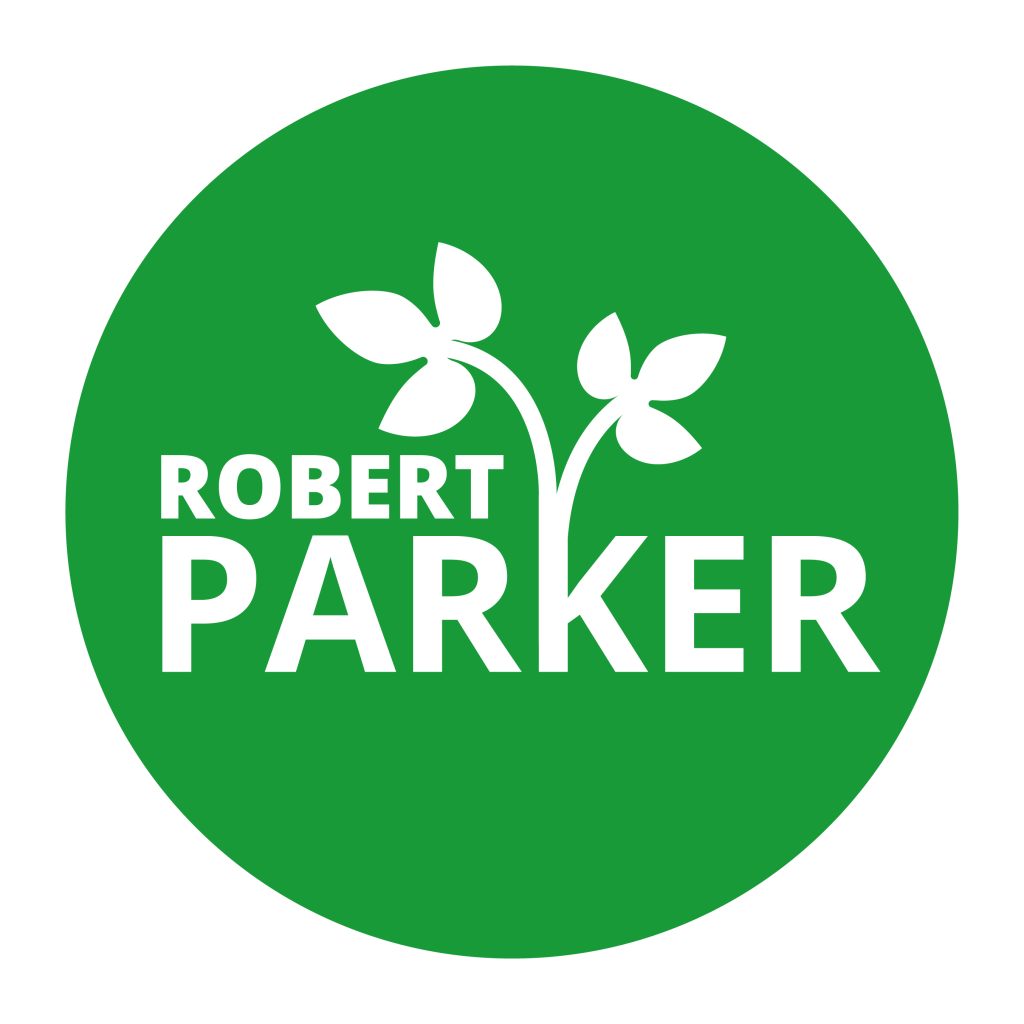 This image has an empty alt attribute; its file name is RobertParker_RVB_green-1024x1024.png